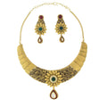 3 Piece Oxidized Necklace Set