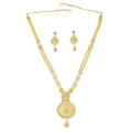 3 PIECE LONG GOLD NECKLACE SET