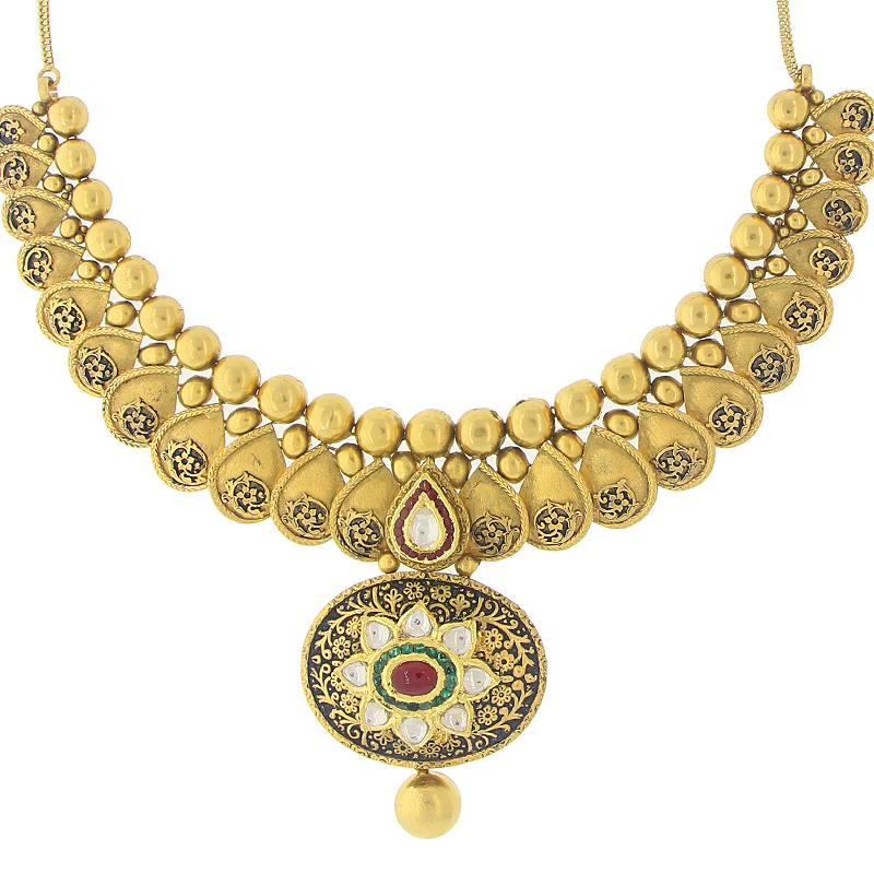 3 Piece Oxidized Necklace Set