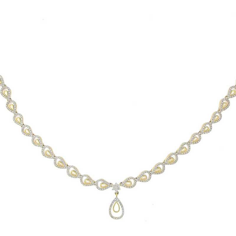 3-PIECE DIAMOND NECKLACE SET