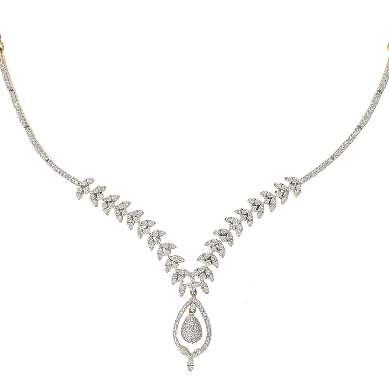 3-PIECE DIAMOND NECKLACE SET