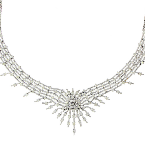 3-PIECE DIAMOND NECKLACE SET