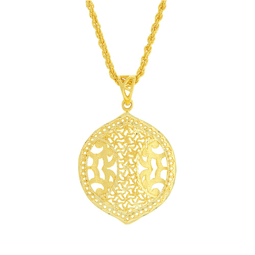 Filigree Gold Pendant