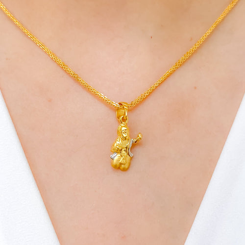 Praying Hanuman Pendant