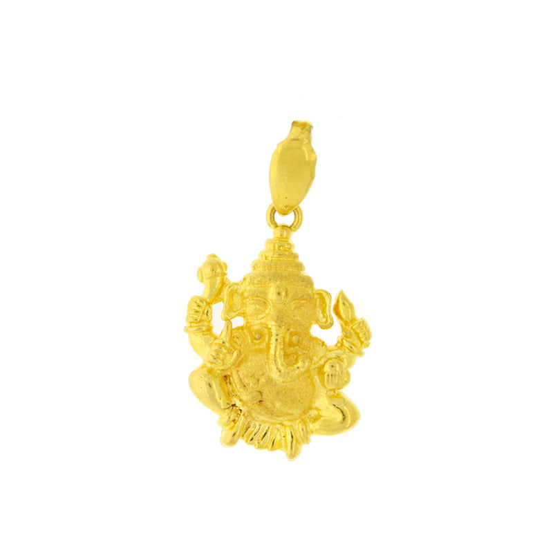 22k Ganesha Pendant