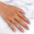 Stunning Colored Stone Ring