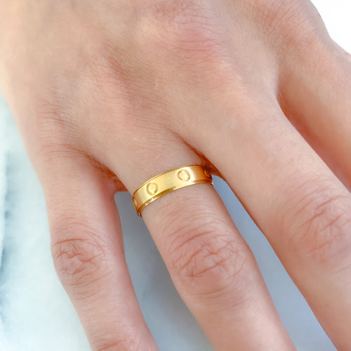 Matte Finish Circular Band