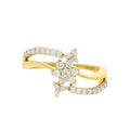 Classy Flower Diamond Ring