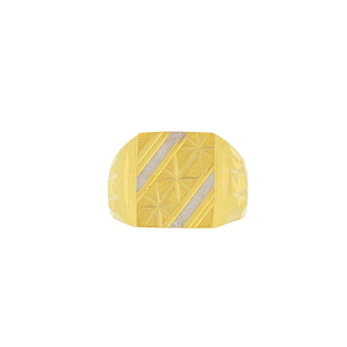 Two-tone Men's Ring