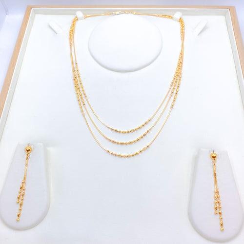Modern 3 Lara Necklace Set
