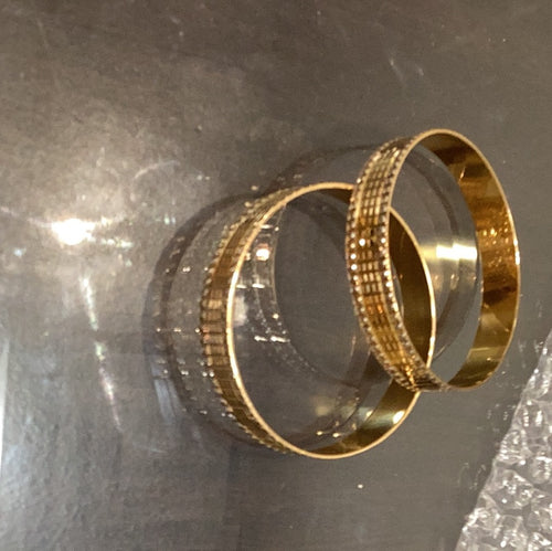 In store two tone Bangles