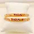 ETHEREAL GLISTENING SWIRL BANGLES
