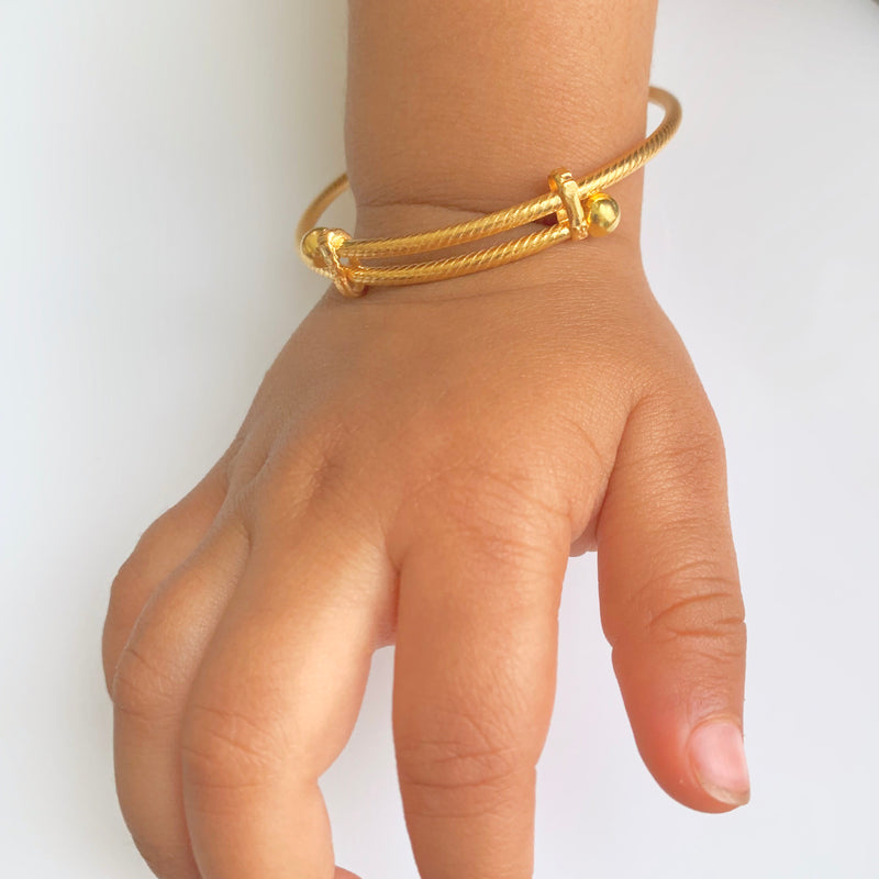 Adjustable Pipe Baby Bangles