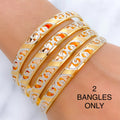 ETHEREAL GLISTENING SWIRL BANGLES