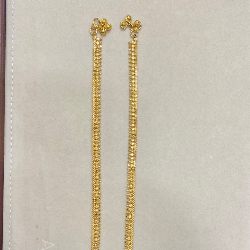 Classic Style Anklet Pair